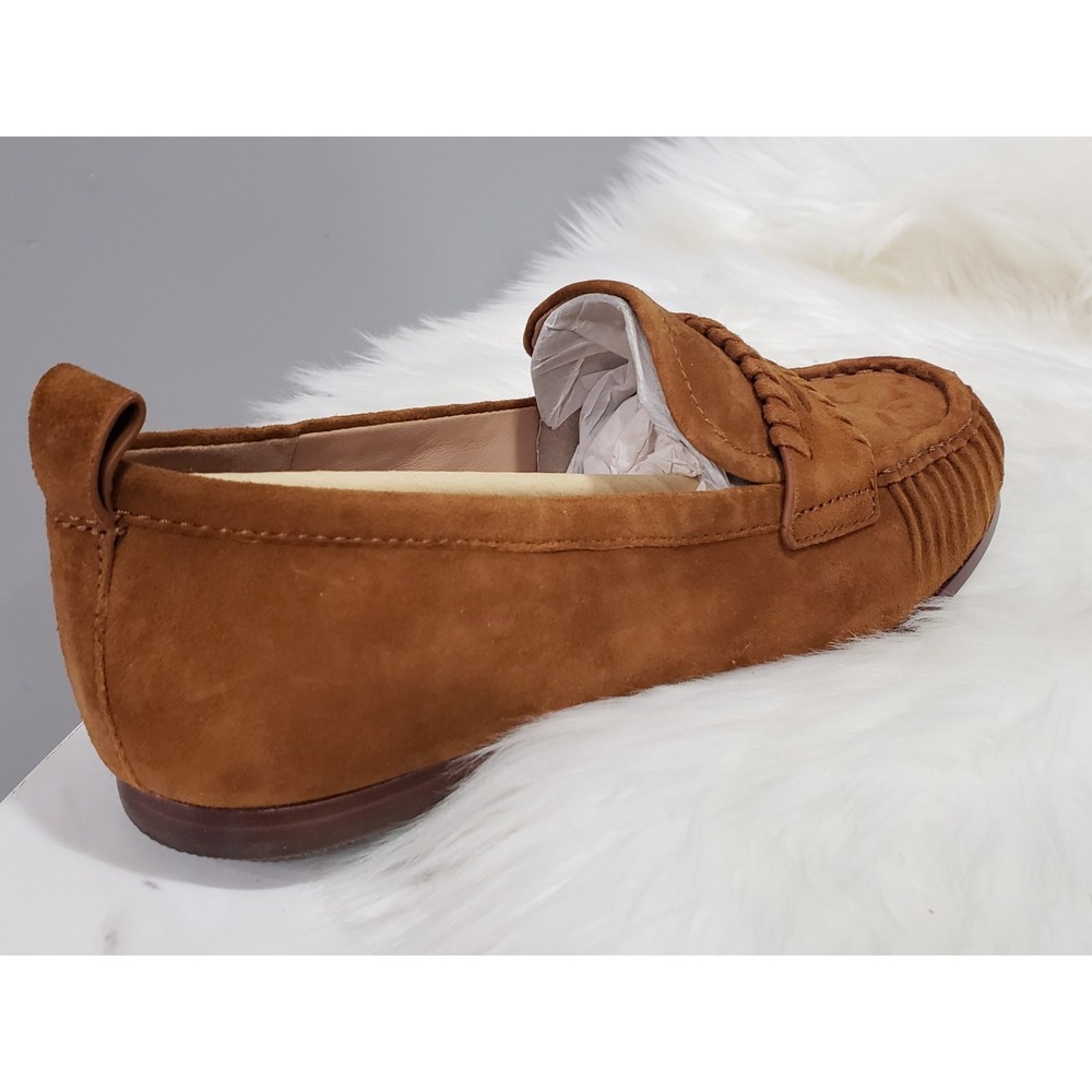 NEW‎ NO BOX SZ 8 Cole Haan Danby Travel Tobacco Loafers Moccasin Suede W33745 - Picture 6 of 9